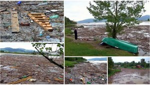 Vodné dielo v Žiline sa premenilo na skládku odpadu