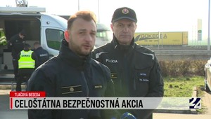 Tlačová beseda o situácii na hraniciach