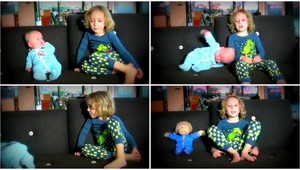 VIDEO. Keď vám vystúpenie prekazí mladší brat...