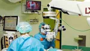 Lekári z bratislavskej Univerzitej nemocnice pomohli pacientovi  s ochorením oka kožou z prasaťa