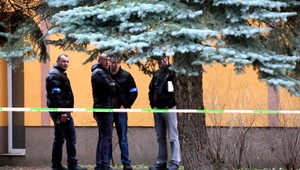 Bol pokojný, opisuje rozhovor so strelcom z reštaurácie novinár