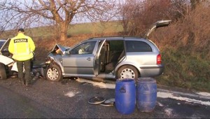 V okolí Nitry sa zrazilo 5 áut, 8 zranených