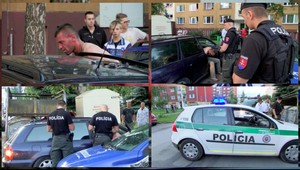 AUTENTICKÉ ZABERY. Takto zatýkali policajti recidivistu