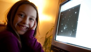 Desaťročné dievča objavilo novú hviezdu!