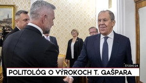 Štúdio 24: Politológ o vyjadreniach T. Gašpara