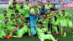 Ako to chystajú v šatni Barcelony? Takto to bolo v Madride, kde získala titul