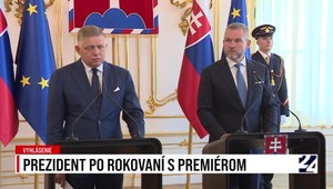Prezident po rokovaní s premiérom