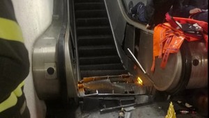 VIDEO: Fanúšikovia futbalu zažili krvavú drámu. Eskalátor nekontrolovateľne zrýchlil