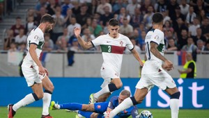 Ronaldo v Bratislave nulový, Portugalci vyhrali nad Slovenskom vďaka jedinému gólu