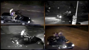 Toto sa každý deň nevidí. Mladíci sedeli na streche auta a šoférovali