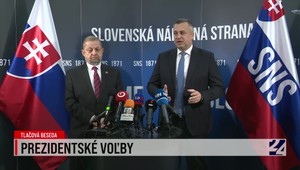 Tlačová beseda: A. Danko sa vzdal v prospech Š. Harabina