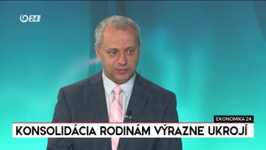 Ekonomika 24: Konsolidácia rodinám výrazne uškodí