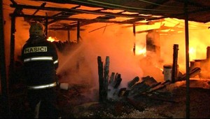 VIDEO. Veľký požiar pri Kežmarku. Pomáhajú aj dobrovoľníci