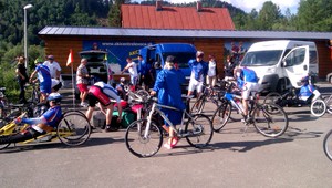 Slovenskom na bicykli 2012. Deň 1