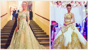 Verešová a Krainová si skočili do vlasov! Pre šaty od slovenskej návrhárky