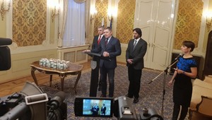 Tlačovka Fica, Kaliňáka a Gašpara. Vyjadria sa k úmrtiu novinára