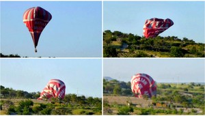 V Turecku spadol balón. 1 mŕtvy, 24 zranených