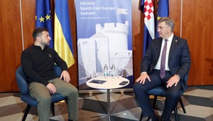 959. deň na Ukrajine: Zelenskyj pricestoval do Chorvátska na summit