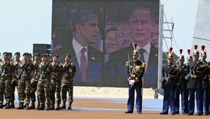 Putin sa v Normandii zhováral s Obamom, riešili Ukrajinu