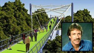 Slovenský most Chucka Norrisa. Už o ňom píšu aj Briti