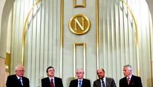 Európska únia prevzala Nobelovu cenu za mier