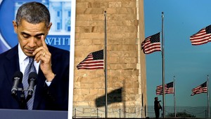 Krvavá masakra na škole v USA. Vlajky vejú na pol žrde, plakal aj Obama