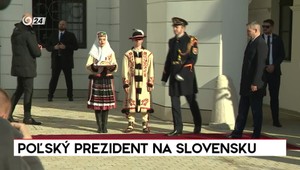 Uvítací ceremoniál pri príležitosti návštevy poľského prezidenta na Slovensku