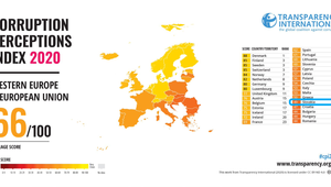 V celosvetovom rebríčku vnímania korupcie skončilo Slovensko na 60. mieste