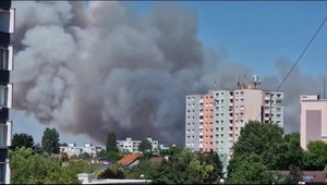 VIDEO: Bratislavu zachvátil rozsiahly požiar