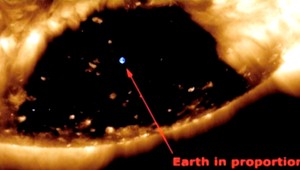 Slnko pokrýva tmavá škvrna, môže spôsobiť problémy