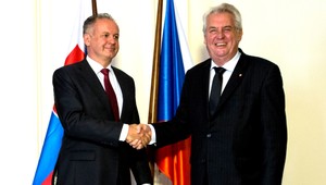 Kiska so Zemanom velebili vzťahy krajín, sú excelentné