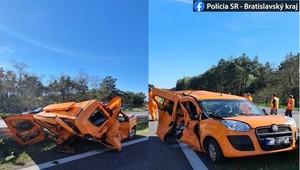 V prípade nehody na D2 obvinili osobu z ublíženia na zdraví. Hrozí mu až 5 rokov väzenia