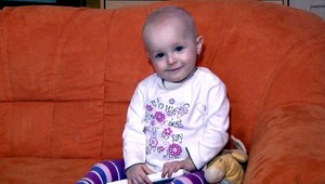 2011 - Srdce pre deti. Tamarka (1,5) trpí leukémiou