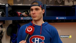 Na gól doma čakal 14 mesiacov: Juraj Slafkovský skóroval proti Columbusu