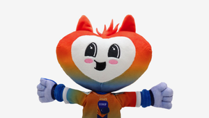 Maskot MS 2025 menom Beaty reprezentuje vášeň fanúšikov a lásku k hokeju