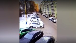 Výbuch v Prešove zachytila bezpečnostná kamera