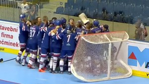 Slovenskí hokejbalisti to dokázali! Zdolali Kanadu a majú zlatý hetrik