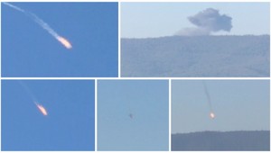 Turecká armáda zostrelila na hranici so Sýriou ruské lietadlo