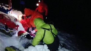 Český skialpinista padal v Tatrách dvesto metrov