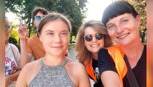 Nečakaná návšteva: Greta Thunberg sa objavila na proteste v Bratislave