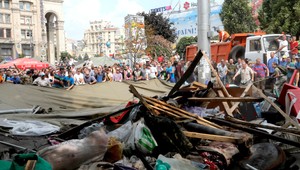 Ukrajinské jednotky obkľúčili Doneck