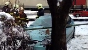 V Prešove sa zrazil vlak s autom