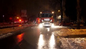 V horiacom byte uviazol pes, hasiči ho zachránili