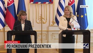 Tlačová beseda po stretnutí Zuzany Čaputovej s gréckou prezidentkou