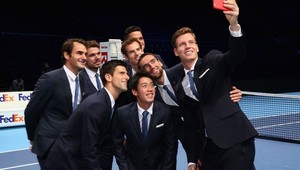 Berdych zverejnil selfie roka... Celkom sa mu podarila!