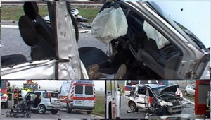 Čelná zrážka troch áut. Vinníčka (37) nehody je v kritickom stave