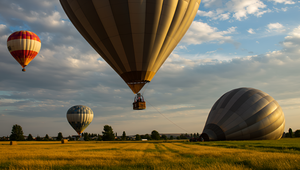 Po páde dvoch vyhliadkových balónov zomrel človek, 19 ľudí sa zranilo