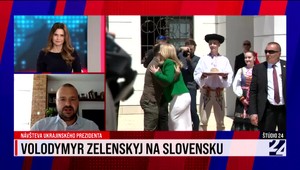 Štúdio 24 o návšteve ukrajinského prezidenta na Slovensku