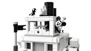 Čierno-biele Lego: Populárna stavebnica štýlovo odkazuje na prvý film s Mickey Mousom