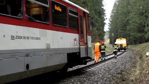 Osobný vlak narazil do stromu. Vo vagónoch sedeli desiatky cestujúcich